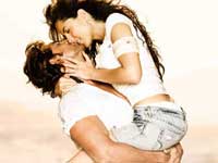 Hrithik Roshan and Barbara Mori Hrithik Roshan and Barbara Mori