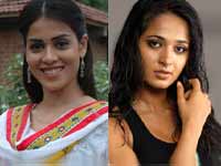 Genelia and Anushka Genelia and Anushka