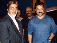 Amitabh and Kamal Haasan Amitabh and Kamal Haasan