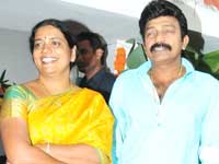 Jeevitha with Rajasekar Jeevitha with Rajasekar