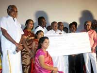 Abhirami Ramanathan donates Rs 25 lakhs on his birthday Abhirami Ramanathan donates Rs 25 lakhs on his birthday