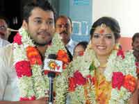 Bala weds Amritha Bala weds Amritha