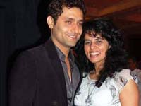 Shiney Ahuja with wife Anu Shiney Ahuja with wife Anu