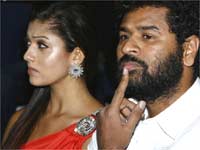 Prabhudeva with Nayanthara Prabhudeva with Nayanthara