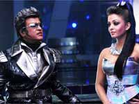 Rajinikanth and Aishwarya Rai Rajinikanth and Aishwarya Rai