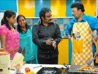 Bagyaraj with Poornima Bagyaraj with Poornima