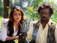 Aishwarya Rai and Rajinikanth Aishwarya Rai and Rajinikanth
