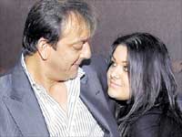 Sanjay Dutt with Trishla Sanjay Dutt with Trishla