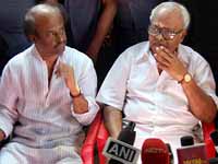Rajinikanth and K Balachandar Rajinikanth and K Balachandar