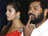 Nayanthara with Prabhu Deva Nayanthara with Prabhu Deva