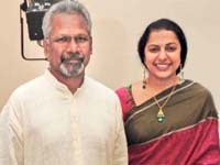 Mani Rathnam with Suhasini Mani Rathnam with Suhasini