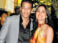 Mahesh Bhupathy and Lara Dutta Mahesh Bhupathy and Lara Dutta