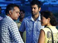 Goutham Menon and Sameera Reddy Goutham Menon and Sameera Reddy