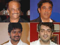 Rajini, Kamal, Vijay and Ajith Rajini, Kamal, Vijay and Ajith