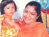 Chitra with Nandana Chitra with Nandana