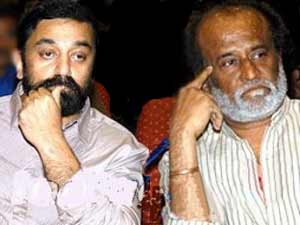 Kamal Hassan and Rajinikanth Kamal Hassan and Rajinikanth