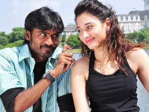 Dhanush and Tamanna Dhanush and Tamanna