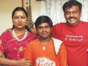 Vijayakanth Family Vijayakanth Family