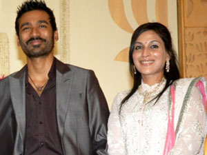 Danush and Aishwarya Rajini Danush and Aishwarya Rajini