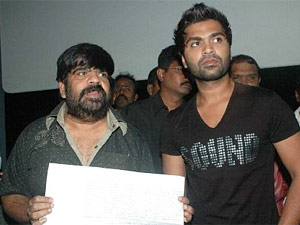 T Rajendar and Simbu T Rajendar and Simbu