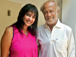 Lakshmi Manchu and Rajini Lakshmi Manchu and Rajini