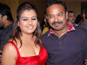 Venkat Prabhu with Sona Venkat Prabhu with Sona
