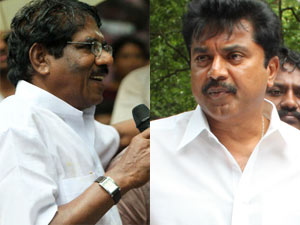 Bharathiraja and Sarathkumar Bharathiraja and Sarathkumar