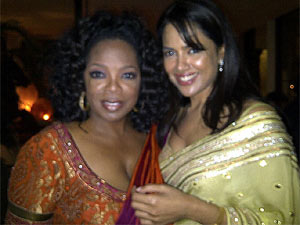 Oprah and Sameera Oprah and Sameera