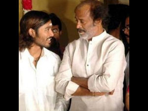 Rajinikanth and Dhanush Rajinikanth and Dhanush