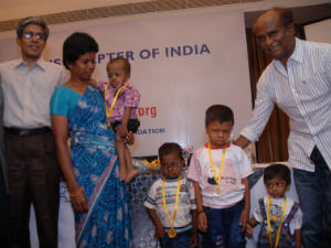Rajini inaugurates organisation for cystinosis Rajini inaugurates organisation for cystinosis