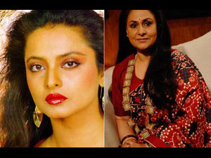 Rekha and Jaya Bachchan Rekha and Jaya Bachchan