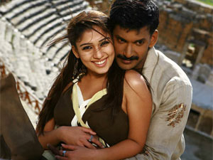 Vishal and Nayanthara Vishal and Nayanthara