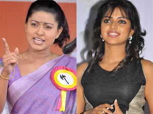 Sneha and Amala paul Sneha and Amala paul