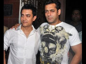 Salman Khan and Aamir Khan Salman Khan and Aamir Khan