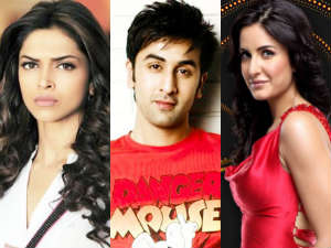 Deepika Padukone, Ranbir Kapoor and Katrina Kaif Deepika Padukone, Ranbir Kapoor and Katrina Kaif