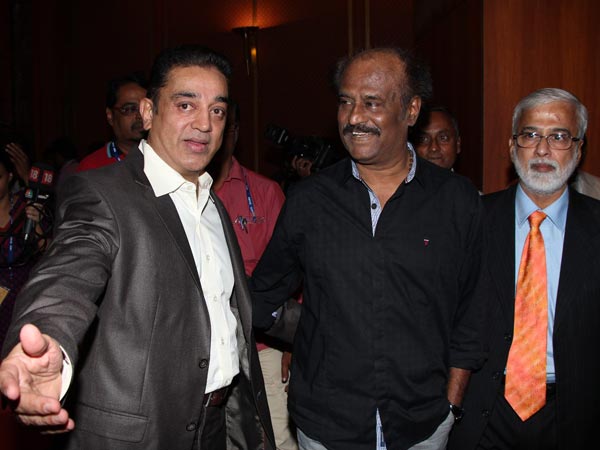 Rajini wishes legends at FICCI Rajini wishes legends at FICCI