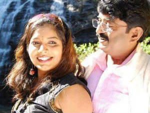 B P Srinivas with his Daughter B P Srinivas with his Daughter