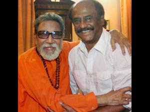 Bal thackeray and Rajini Bal thackeray and Rajini