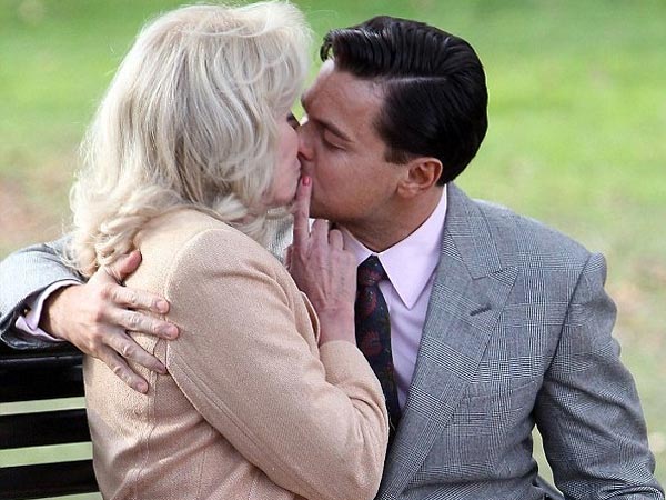 Leonardo Dicaprio and Joanna Lumley Leonardo Dicaprio and Joanna Lumley