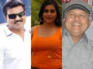 Namitha, Sarathkumar, Radh Ravi Namitha, Sarathkumar, Radh Ravi