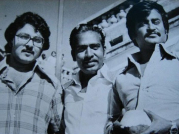 சரத்பாபுவுடன் ரஜினி