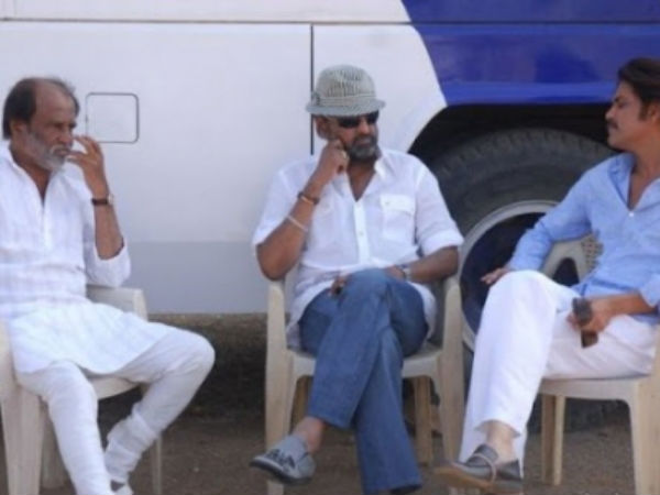நாகர்ஜுனாவுடன் ரஜினி