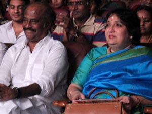 Rajinikanth with Wife Rajinikanth with Wife