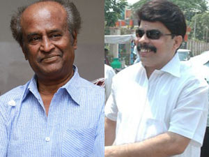 Rajini And Power Star Rajini And Power Star
