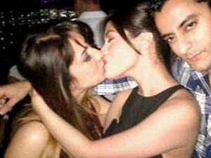 Riya Sen's lip lock Riya Sen's lip lock
