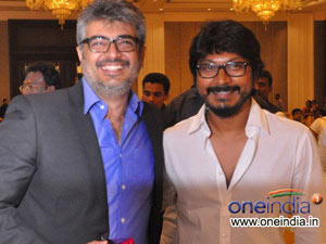 Ajith with Vishnuvardhan Ajith with Vishnuvardhan