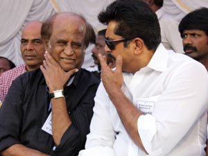 Tamil Film Industry Hunger Strike Against Service Tax Tamil Film Industry Hunger Strike Against Service Tax