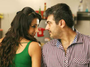 Trisha with Ajith Trisha with Ajith