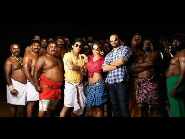 லுங்கி கட்டச் சொன்னதே ஷாருக்தான்