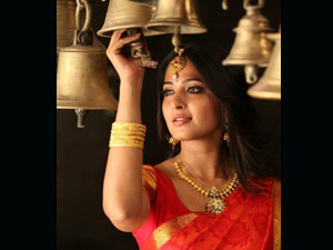 Anushka Special Pooja at Andra Temples Anushka Special Pooja at Andra Temples